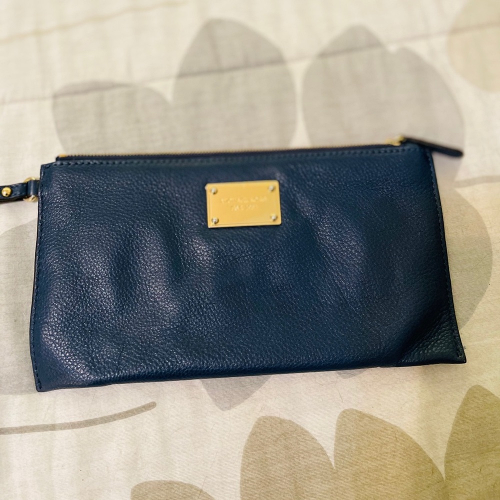 Michael Kors Leather Wristlet